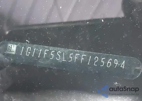 2015 Chevrolet Malibu 1Lz from USA, damaged, VIN 1G11F5SL5FF125694